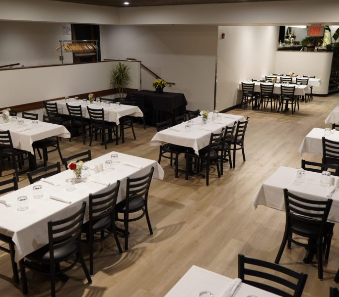 Formal Seating at The Loft Room banquet hall in Leduc