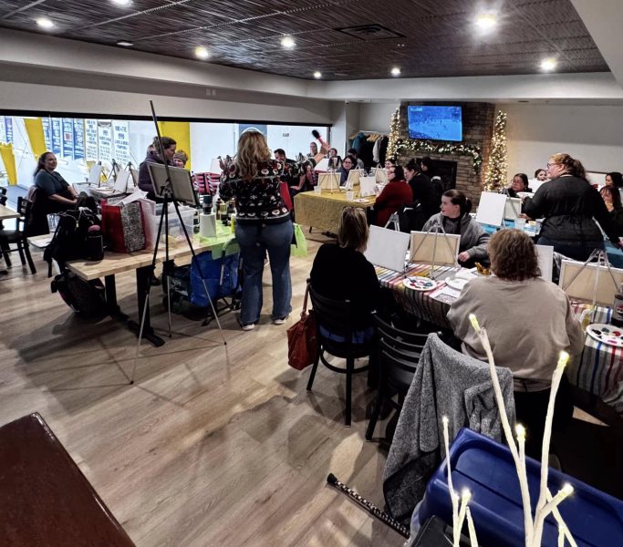 Paint Night at The Loft Room in Leduc